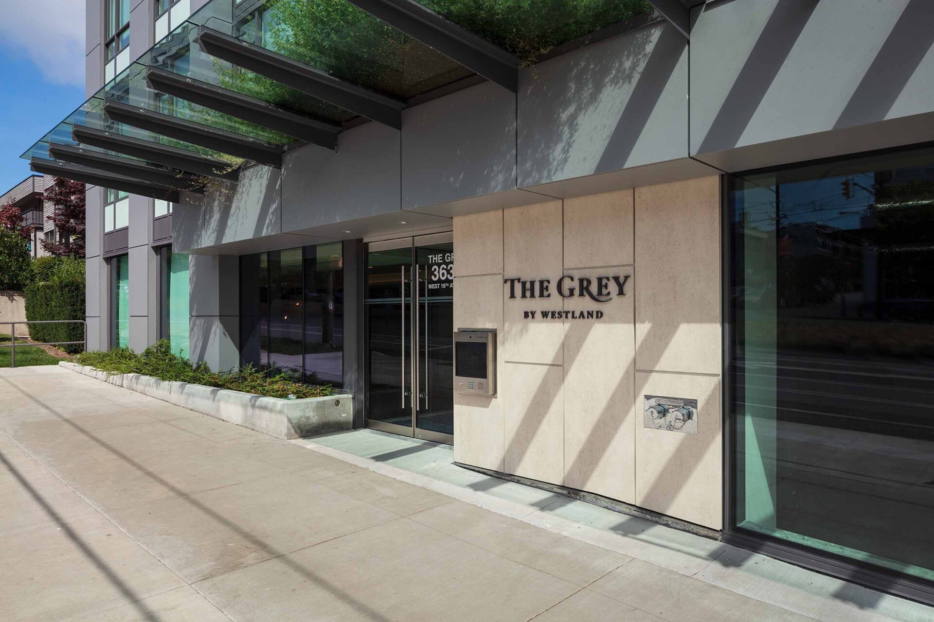 KPS Project The Grey Entrance City Siding